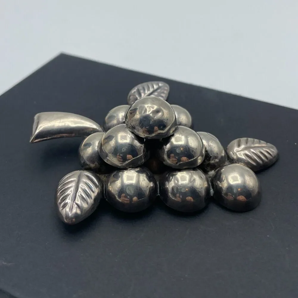 Sterling Mexico Silver Grapes 3